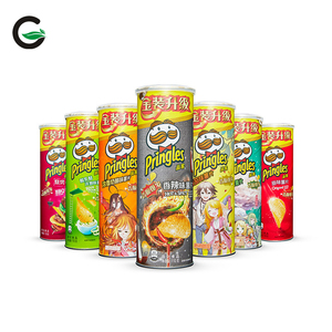 Priingles Original Barrel <strong>Cheese</strong> <strong>Onion</strong> Flavor Potato Chips 110g*5 Cans Large Package Puffed Snacks Box Sharing Gift Pack Fried - Product Image 5
