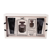 Boîte cadeau de luxe blanche d'impression OEM boîte de bouteille de parfum cosmétique boîte de papier carton emballage de soins de la peau avec insertion