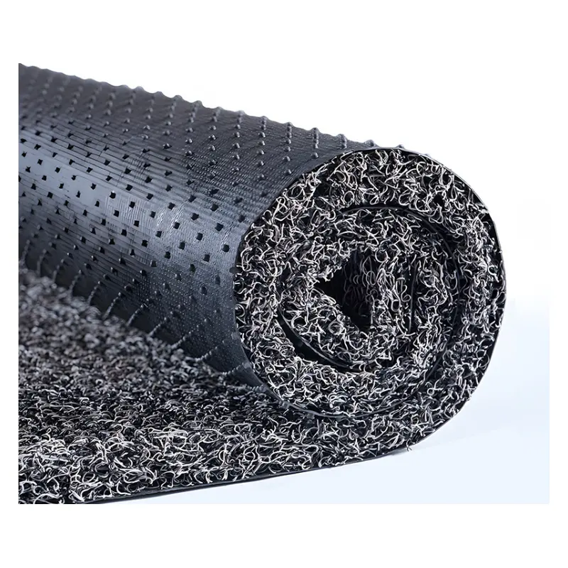 Extra dicke PVC-kunststoff-teppichrollen schneidenfrei, langlebig, rutschfest, innen-, außenbereichs-eingangsspulenmatte für gewerbe