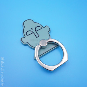 Soporte de Anillo Metálico Personalizado para Teléfono, Aleación de Zinc, Adhesivo, Universal, para Escritorio, Agarre para Teléfono Móvil - Product Image 2