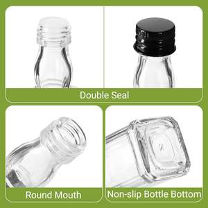 Botella de Vino de Plástico Mini de 50 ml con Impresión de Logotipo, Botella de Licor de Plástico Desechable al por Mayor de 150 ml, 250 ml, 750 ml, Botella de PET para Ron - Product Image 3