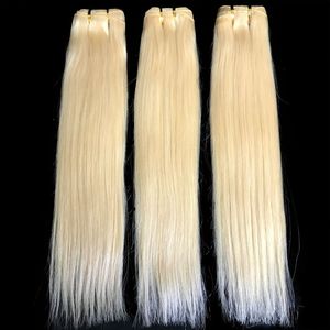 Extensioni di Capelli Umani Biondi 613 Ondulati, <span class=keywords><strong>30</strong></span>-32 Pollici, Remy Brasiliani - Product Image 2