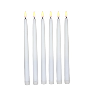 <span class=keywords><strong>Lampe</strong></span> à <span class=keywords><strong>bougie</strong></span> LED créative avec minuterie, télécommande à 10 touches, longue tige en plastique, éclairage d'ambiance pour mariage, ornements - Product Image 5