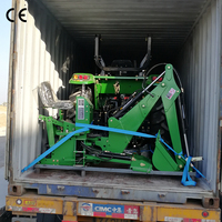 Mini tracteur à prix avantageux, tracteur agricole à 4 roues, camions tracteurs 50/70 ch, moteur EPA, CE EURO 5, tracteur agricole avec godet multi-usages