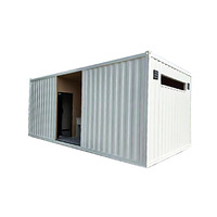 Toilettes publiques modulaires préfabriquées modernes en conteneur, mobiles, portables, résistantes au feu, installation facile, pour la construction de parcs