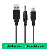 Câble de transfert de données pour Sony pour PSP 3000 câble de charge pour contrôleurs PS3 chargeur Portable USB pour PSP 1000 pour PSP 2000