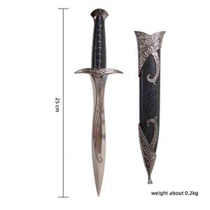Jouet populaire Mini épée <span class=keywords><strong>Hobbit</strong></span> de haute qualité pour Cosplay avec fourreau pour les fans de cinéma - Product Image 2