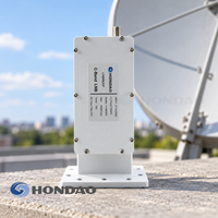 LNB de parabole satellite 3.7-4.2GHz Bande C, type split LNB9800P, Downconverter à faible bruit, fabriqué en Chine