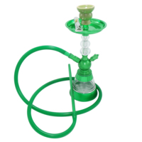 Promotion Exceptionnelle Chicha Narguilé en Acrylique Design Moderne Coloré avec Tuyau en Silicone Nouveau et Abordable