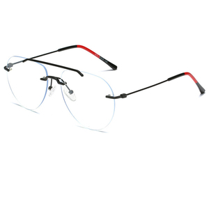 Montura de Gafas sin Aro para Hombre y Mujer, Estilo Punk, Diseño Animal, Metal, para Lentes Graduadas - Product Image 6