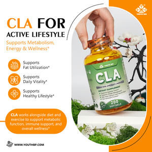 Gélules de CLA non-OGM 1000 mg, 80 % d'acide linoléique conjugué pour le soutien métabolique et la croissance musculaire maigre chez les hommes et les femmes – Approvisionnement en vrac - Product Image 3