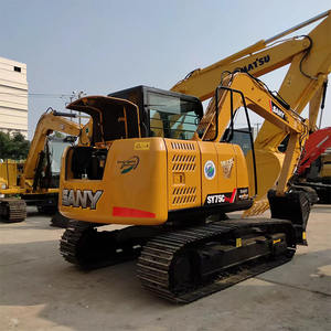 Sinomada รถตักตีนตะขาบ SY75C 7ตันเครื่องยนต์ได้รับการรับรอง CE Epa - Product Image 1