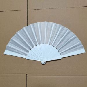 Abanico de Tela y Plástico Negro, Plegable, para Regalo, Manualidades, Decoración - Product Image 6