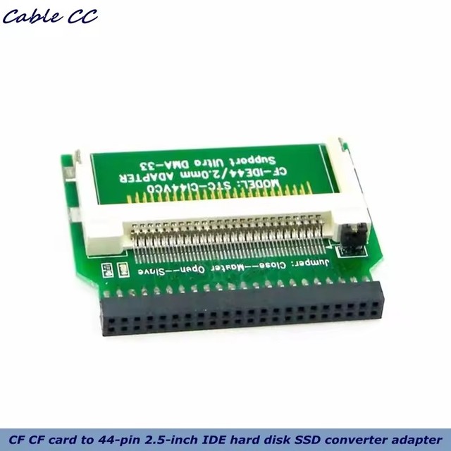CF CF card to 44-pin 2.5-inch IDE hard disk SSD converter adapter for laptop electronic hard disk with the best quality