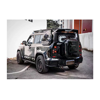 Nouveaux kits de carrosserie de pare-chocs noir brillant Star Defender pour Jetour T2 Traveler SUV, mise à niveau à visser