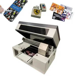 All in One A4 Mini UV DTF Wifi Bluetooth Printer A5 A4 Size Phone Case ID Card USB Powered Portable Printing Machine