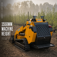 Diesel-Mini-Kompaktlader für Landwirtschaft, Ranch, Hofarbeit, Materialhandhabung, Kompaktlader-Vermietung, Flottenunterstützung