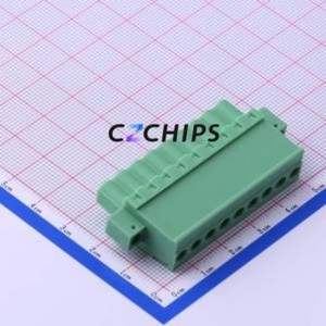 KF2EDGKAM-5.0-9P Plug-in Terminal Block P=5mm Connector Plug Screw Fixing 1x9P 5mm - Product Image 2