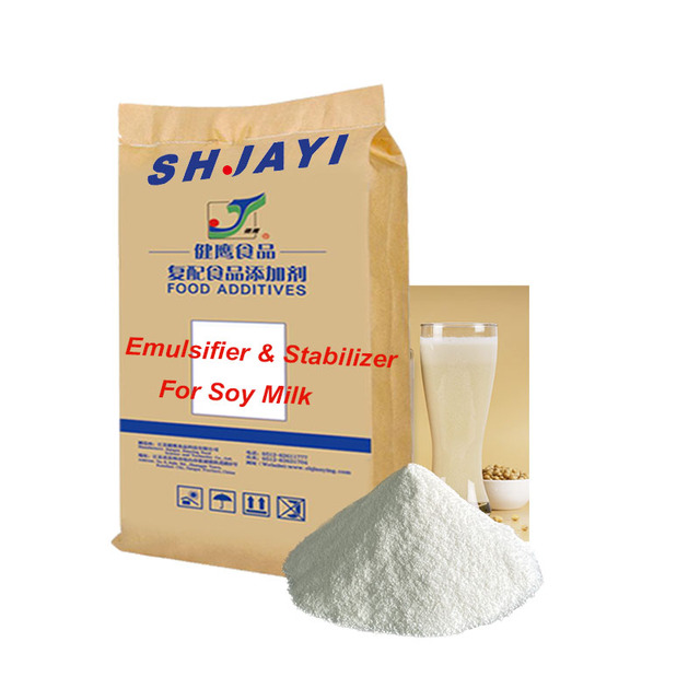 Good Service Compound Emulsifier Thickeners Stabilizers for Producing Soy Milk in Beverage Food Factory
