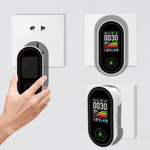 Detector de gas con alarma de CO enchufable Temperatura en tiempo real (-10 ~ 50) Humedad (0% ~ 95%) Pantalla Analizadores de alarma de sonido de pantalla de 2,0" - Product Image 1
