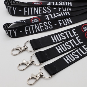 Cordón para el Cuello de Poliéster Personalizado al por Mayor, Cordón Promocional para la Comunidad Fitness con Sublimación Personalizada - Product Image 2