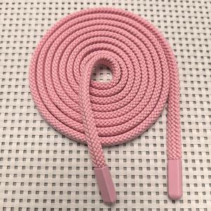 Nuevo Cordón Plano de 140cm y 8mm de Ancho con Punta de Aleación Metálica para Sudaderas y Ropa - Product Image 2