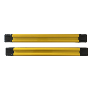 GL-R Series Safety <b>Light</b> <b>Curtain</b> Yellow Black Sensor Bar Pair With IP67 Protection for GL-R16H Industr - Product Image 1