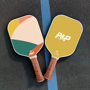 Oem Manufacturer Usapa Approved T700 Raw Carbon Fiber P&p Pickleball Rackets Solid Color Trendy Design Anti-slip Handle For - Product Image 1
