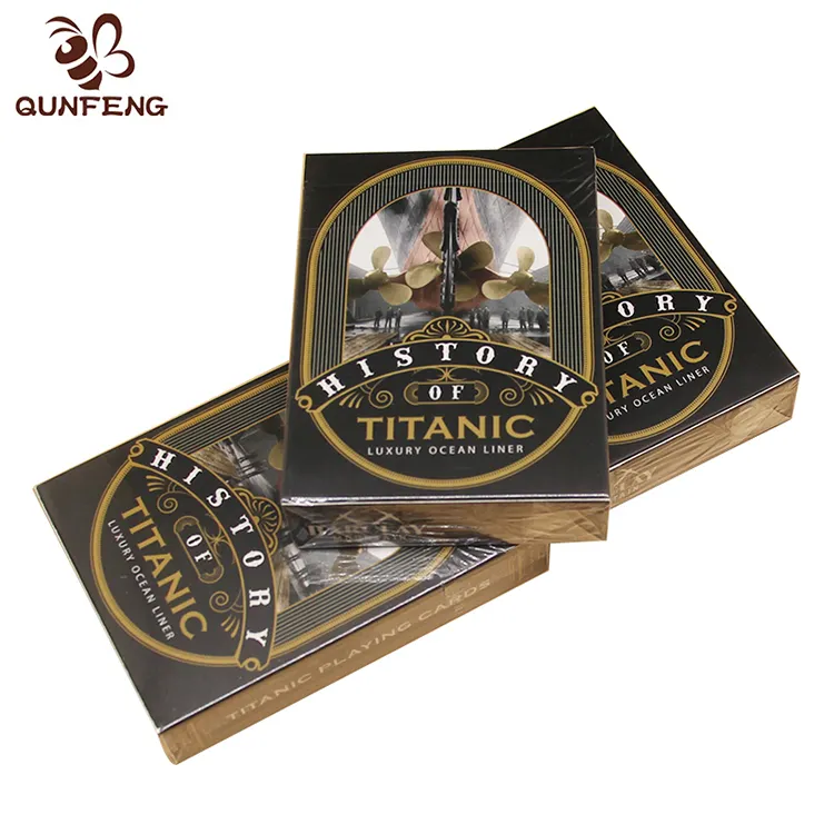 Wholesale Custom Design Paper Playing Cards Poker PVC Plastic Poker Cards Playing Card With Your Own Logo Design