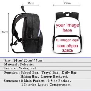 กระเป๋าเป้สะพายหลังลายสัตว์ไดโนเสาร์สำหรับเด็ก,กระเป๋านักเรียนสำหรับเด็กก่อนวัยเรียนอายุ3-6ปีกระเป๋านักเรียนลายสิงโตเสือเด็กผู้ชายเด็กผู้หญิง - Product Image 5