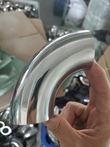 Raccord coudé en acier inoxydable à 90 degrés pour tuyau d'échappement, pour remplacement et réparation automobile, pièces automobiles, autres pièces automobiles - Product Image 5