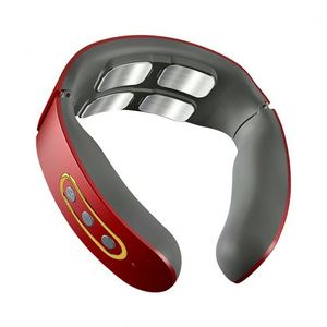 Masseur cervical électrique intelligent à 4 têtes avec fonction de pétrissage par impulsions, protecteur de nuque, modèle 530 - Product Image 1