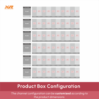 Máquina Expendedora de Adhesivos para Uñas de Alta Eficiencia con Pantalla Táctil de 21.5 Pulgadas, Compatible con ADA, Habilitada para SDK y Basada en la Nube