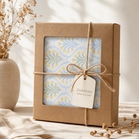 Nappe rustique jaune tissée écologique avec motif texturé crème pour salle à manger style ferme