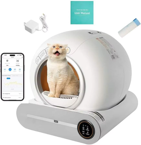 Bac à litière automatique intelligent 65L, nettoyage automatique, contrôle par application WiFi, grande capacité, toilette pour chat - Product Image 4