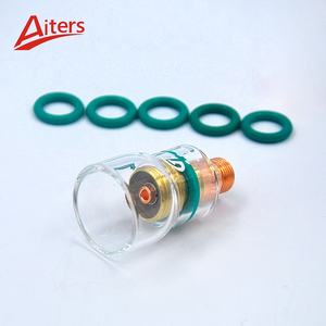 #12 투명 유리 컵 용접 스터비 가스 렌즈 내열 컵 Tig WP9 WP17 WP20 WP26 토치 용접 액세서리 - Product Image 4