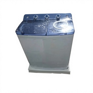 Lavatrice semi-automatica a doppio cestello da 8 kg con carico dall'alto per uso domestico, lavatrice/asciugatrice all-in-one - Product Image 5