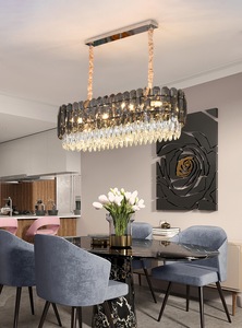 Hiện Đại Đèn Chùm Pha Lê điện áp rộng treo ánh sáng cho văn phòng nhà khách sạn & biệt thự phòng trang trí mặt dây chuyền ánh sáng bóng đèn nguồn - Product Image 2