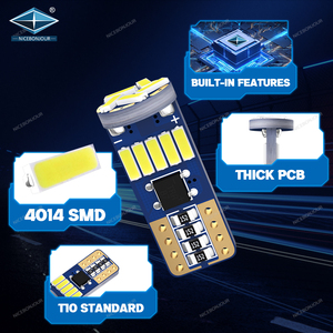 Tự Động 4014 15SMD 6000K Phanh Xe Đảo Ngược W5W Đèn Báo Rẽ Nội Thất 194 T10 Điều Chỉnh Bóng Đèn Led - Product Image 4