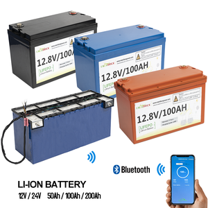 Rechargeable High-capacity <strong>12v</strong> 24v Deep Cycle <strong>Lipo</strong> Solar <strong>Battery</strong> 100ah 200ah Lifepo4 Energy Storage <strong>Battery</strong> for Solar Systems - Product Image 2