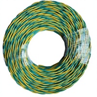 Cable de Par Trenzado RVS con Aislamiento de PVC y Alambre de Cobre para Sistemas de Alarma contra Incendios y Control de Bajo Voltaje