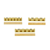 4 5 6 String Electric Bass Brass Roller Nut Adjustable Height Metal Replacement Pre Bridge Nut for Electric Guitar Instrument