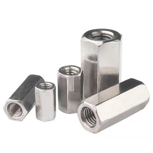 Écrous hexagonaux allongés M10, grade A, niveau 4.8, acier au carbone Q235, pour équipement de transport ferroviaire - Product Image 1