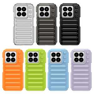 Viên nang thiết kế Điện thoại Phụ kiện cho Xiaomi 14 mới thời trang mềm TPU điện thoại trường hợp đối với Xiaomi 14 Pro - Product Image 5