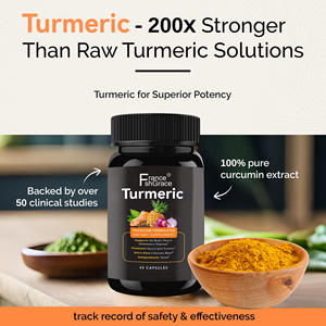 Hight Quality Turmeric Cápsulas Suporta a Resposta Inflamatória Natural do Corpo para Homens e Mulheres Açafrão Suplemento - Product Image 2