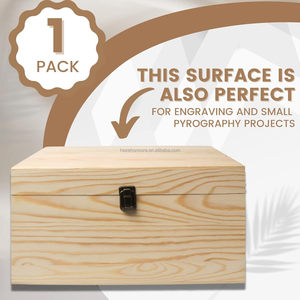 Tùy chỉnh lớn và nhỏ bằng gỗ Hộp quà tặng với đánh bóng kết thúc hình chữ nhật hình dạng với nắp - Product Image 2