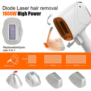 เครื่องกำจัดขนด้วยเลเซอร์ไดโอด 808 นาโนเมตร กำลังไฟ 1200 วัตต์ 1800 วัตต์ 3000 วัตต์ รุ่นใหม่ พร้อมระบบระบายความร้อนด้วยเซมิคอนดักเตอร์ สำหรับใช้งานเชิงพาณิชย์ - Product Image 2