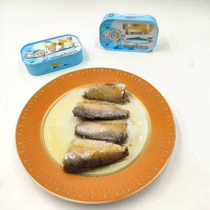 <span class=keywords><strong>Sardines</strong></span> en conserve prêtes à consommer, riches en nutriments, de qualité supérieure, dans l'huile végétale, 125g, recette saine, fournisseur d'usine - Product Image 3