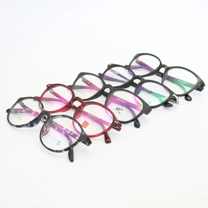 Toptan promosyon fabrika fiyat ucuz gözlük Mens TR90 gözlük çerçeveleri küçük Squared gözlük çerçeveleri 2024
