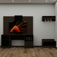 Hotel-Schlafzimmermöbel Komplettset Bett Nachttisch TV-Schrank Schreibtisch Sofa 3-5 Sterne Hotelzimmer-Lösung OEM ODM Fabrik
